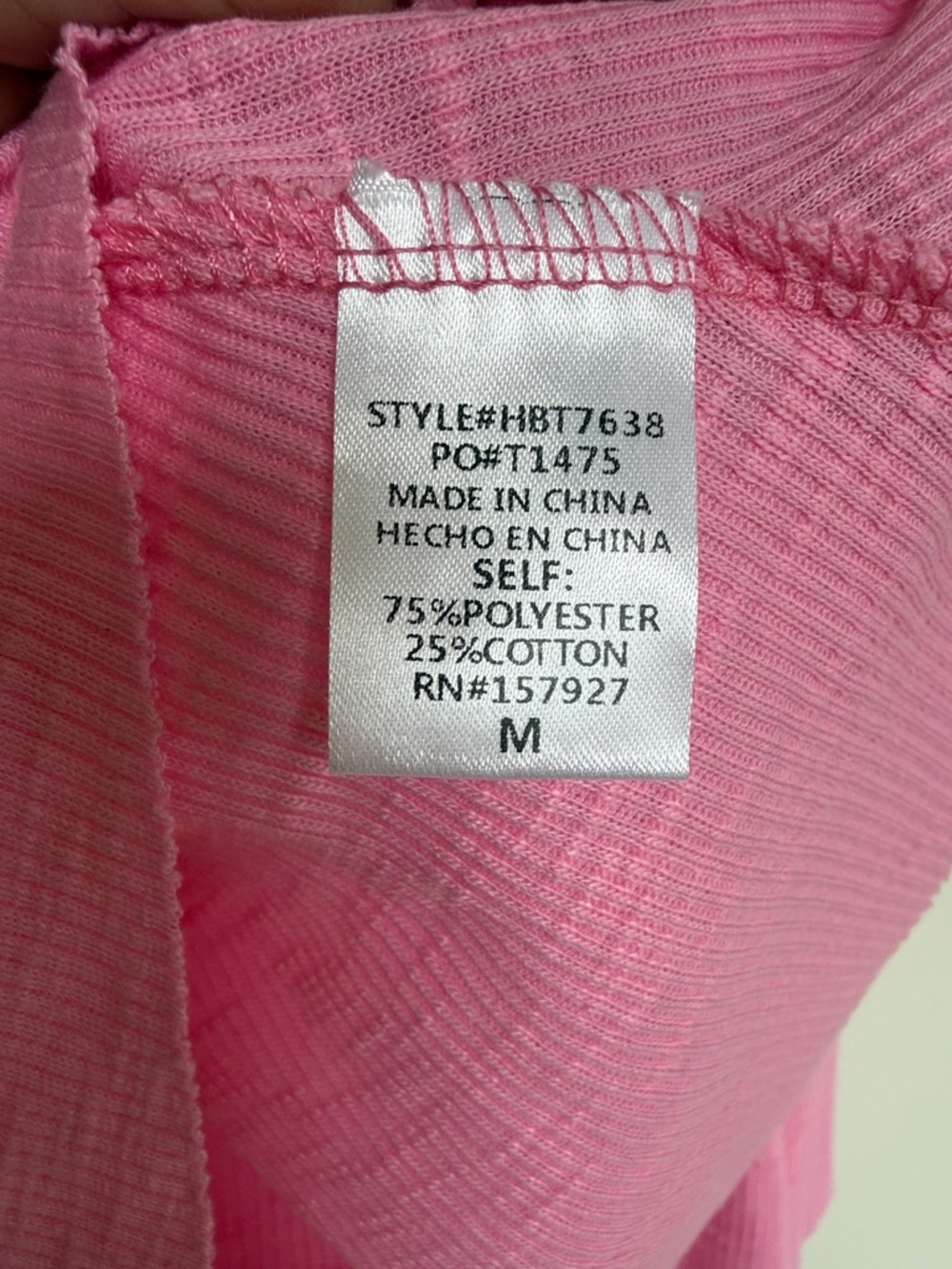 LA MIEL Pink V-Neck Flowy Tank Top - Picture 5 of 6